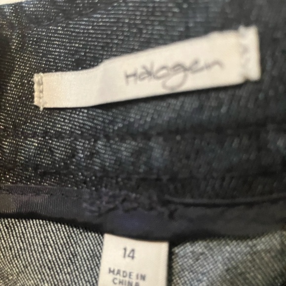 Halogen Jean‎ skirt size 14 knee length - Picture 6 of 7